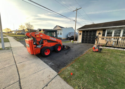 Before New asphalt driveway, Fairless Hills PA